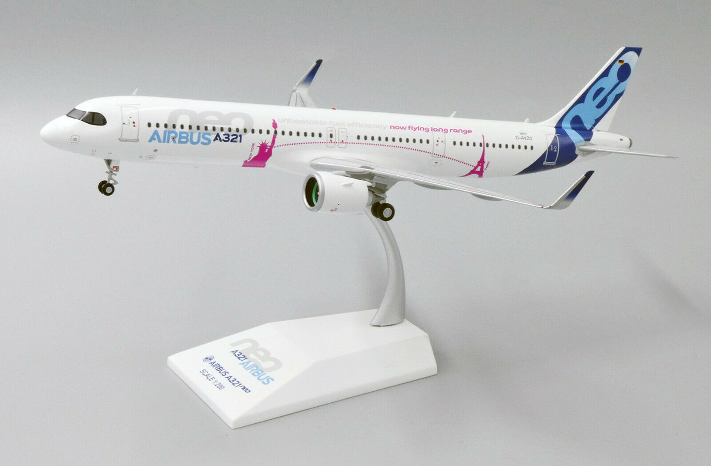 JC WINGS A321-200LR NEO HOUSE COLOUR REG: D-AVZO