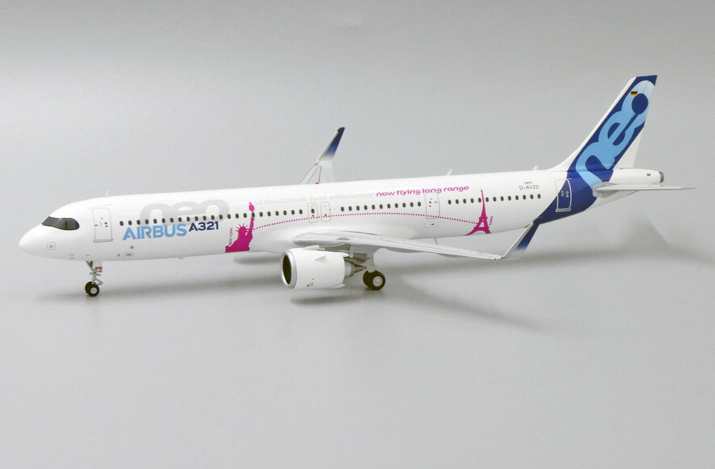 JC WINGS A321-200LR NEO HOUSE COLOUR REG: D-AVZO