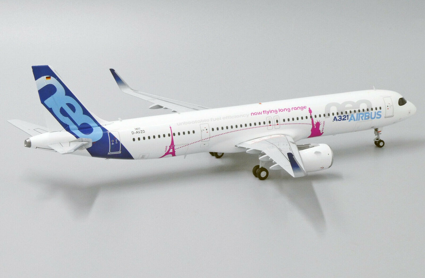 JC WINGS A321-200LR NEO HOUSE COLOUR REG: D-AVZO