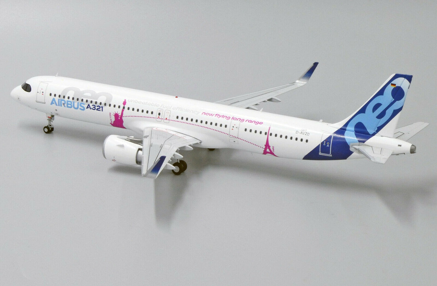 JC WINGS A321-200LR NEO HOUSE COLOUR REG: D-AVZO