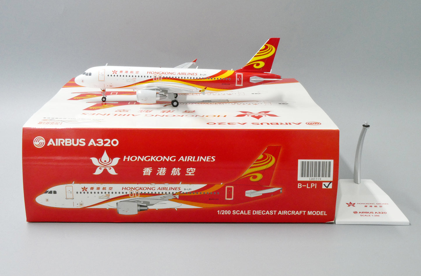 JC WINGS A320 HONG KONG AIRLINES REG: B-LPI