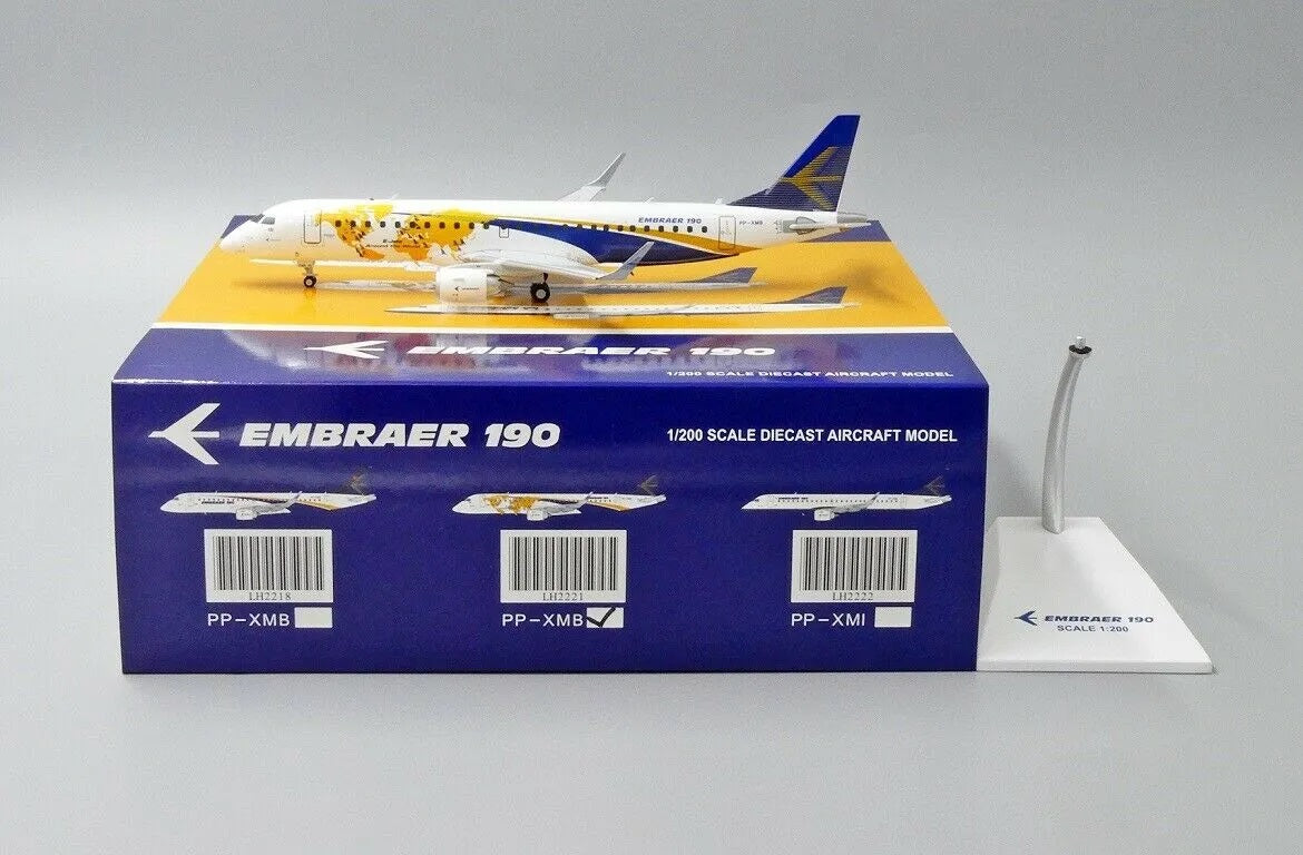 JC WINGS E190 HOUSE COLOURS "E-JETS AROUND THE WORLD" REG: PP-XMB