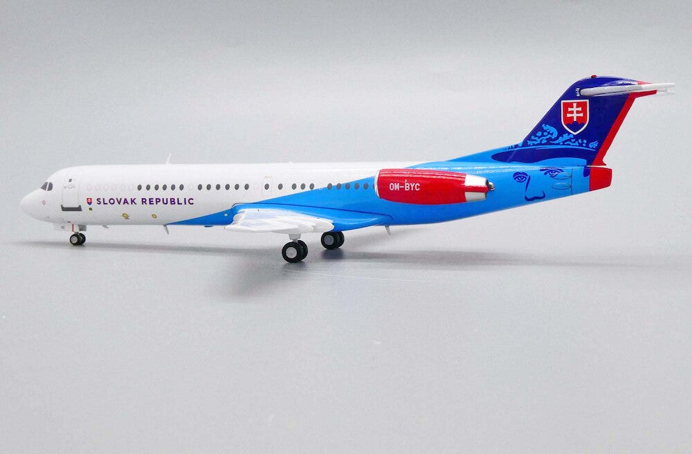 JCWINGS FOKKER 100 SLOVAKIA GOVERNMENT FLYING SERVICE REG: OM-BYC