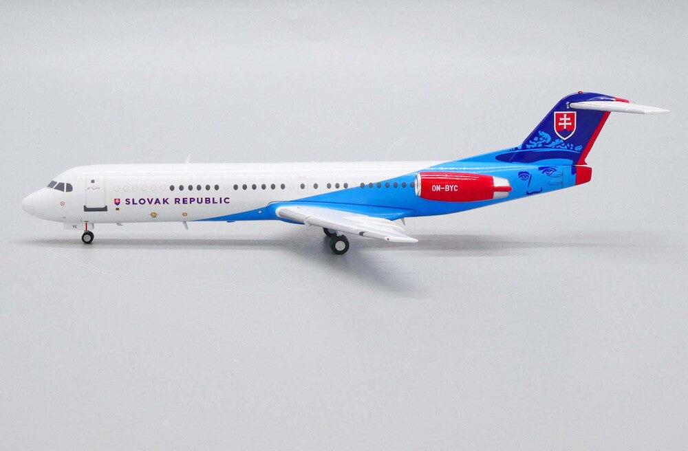 JCWINGS FOKKER 100 SLOVAKIA GOVERNMENT FLYING SERVICE REG: OM-BYC