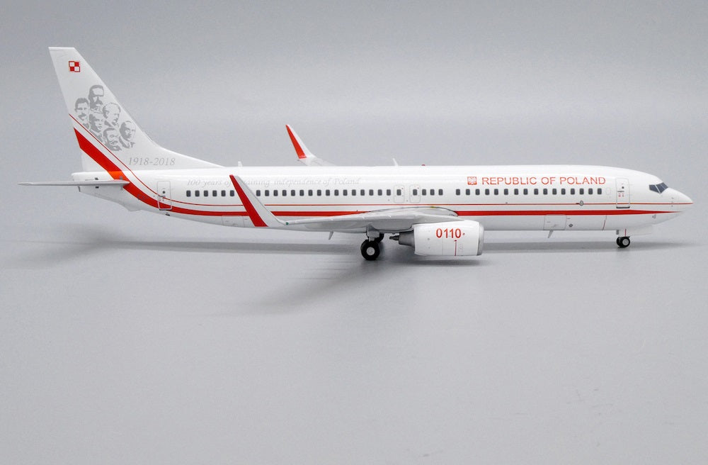 JC WINGS B737-800 POLISH AIR FORCE REG: 0110