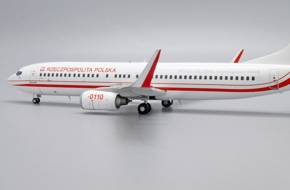 JC WINGS B737-800 POLISH AIR FORCE REG: 0110