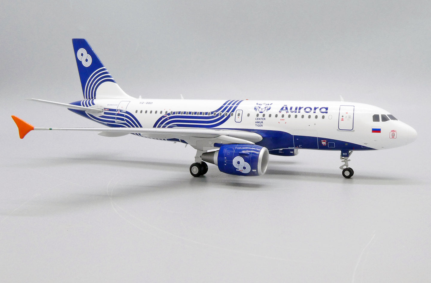 JCWINGS A319 AURORA AMUR TIGER REG: VQ-BBD