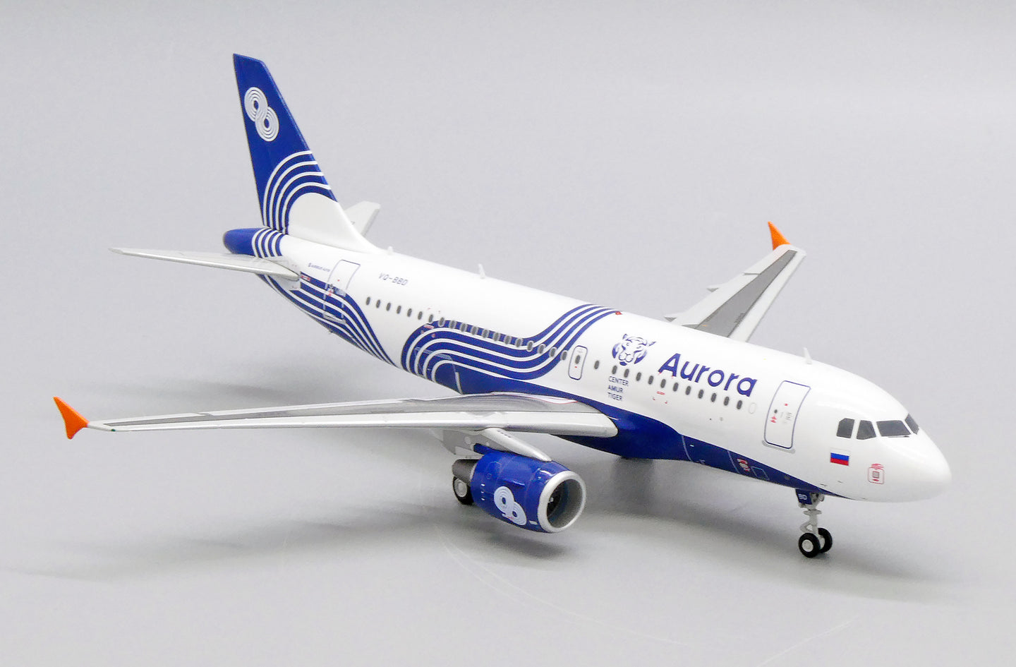 JCWINGS A319 AURORA AMUR TIGER REG: VQ-BBD