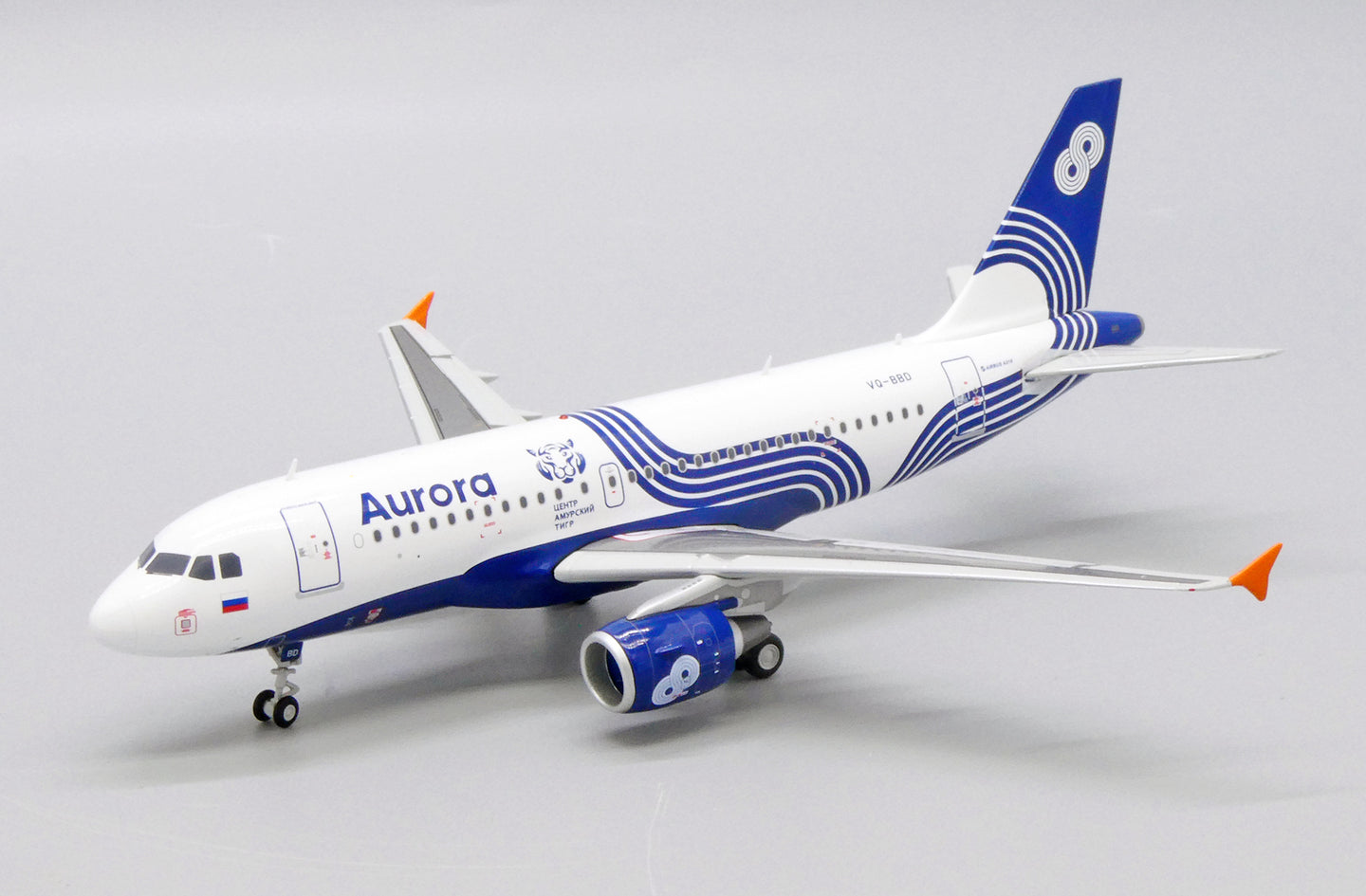 JCWINGS A319 AURORA AMUR TIGER REG: VQ-BBD