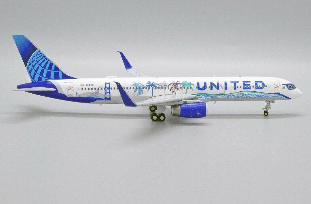 JC WINGS B757-200 UNITED "HER ART HERE-CALIFORNIA LIVERY" REG: N14106
