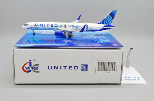 JC WINGS B757-200 UNITED "HER ART HERE-CALIFORNIA LIVERY" REG: N14106