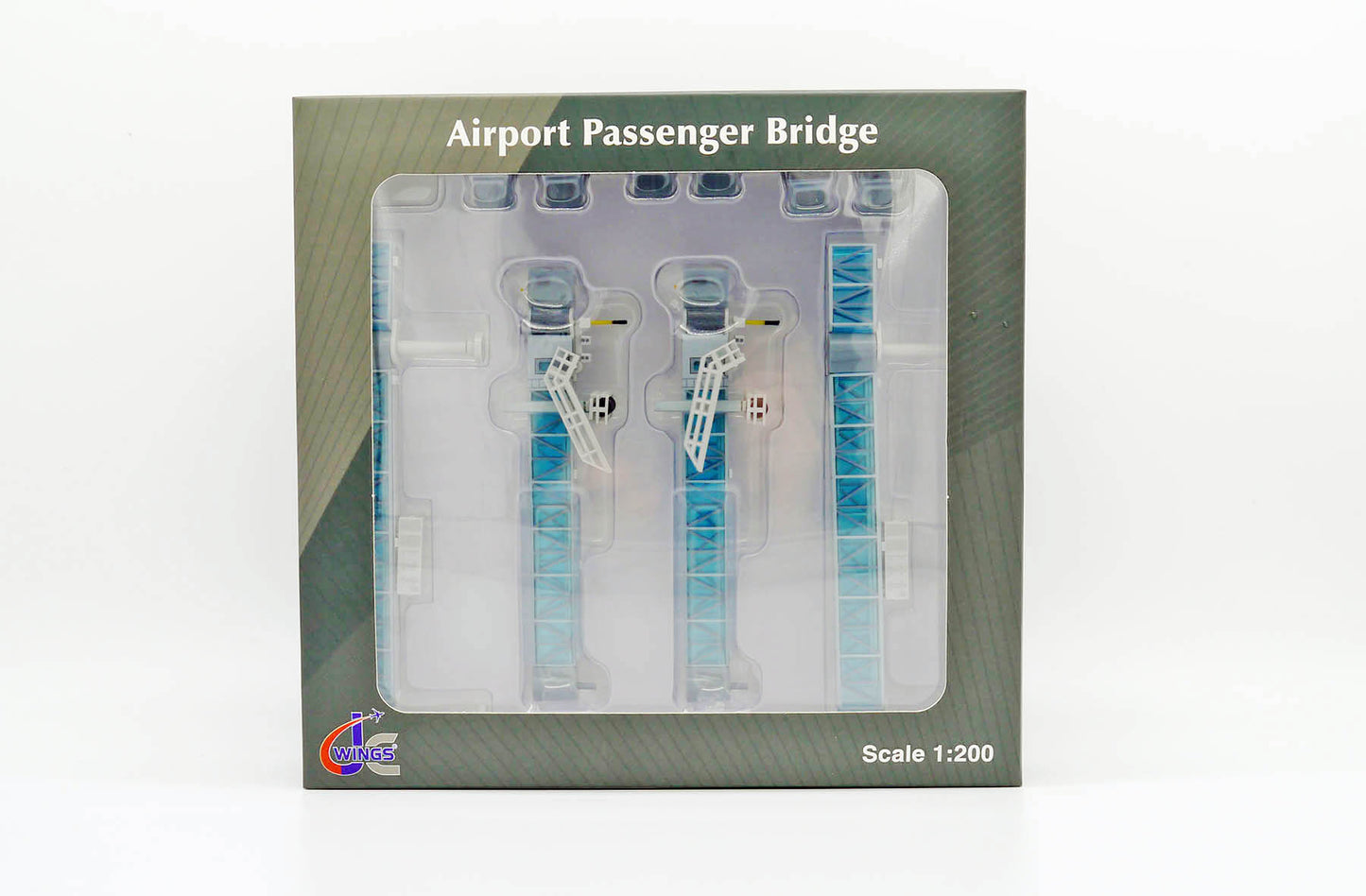 JC WINGS B737 AIR PASSENGER BRIDGE (BLUE)