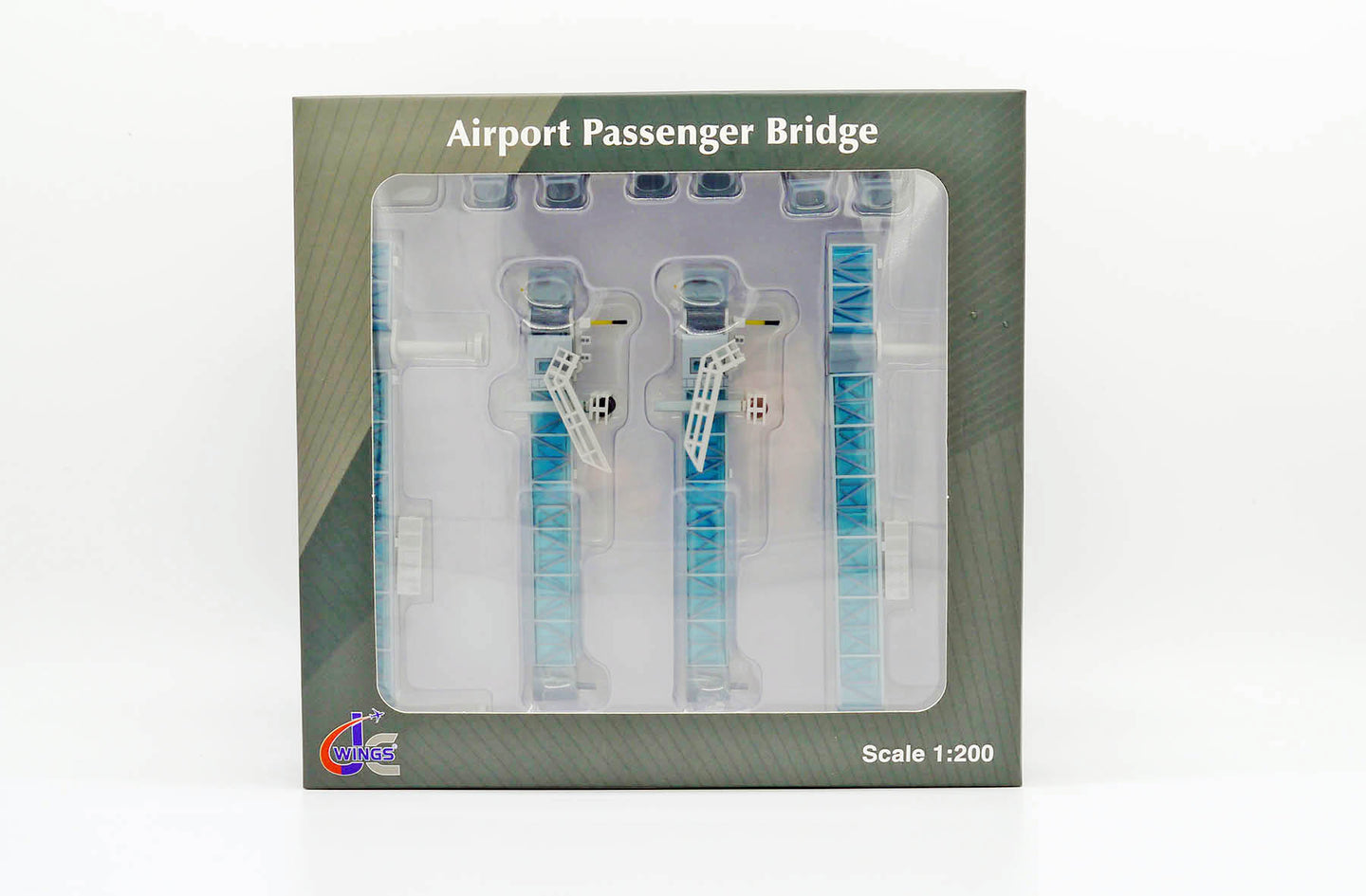 JC WINGS B737 AIR PASSENGER BRIDGE (BLUE)