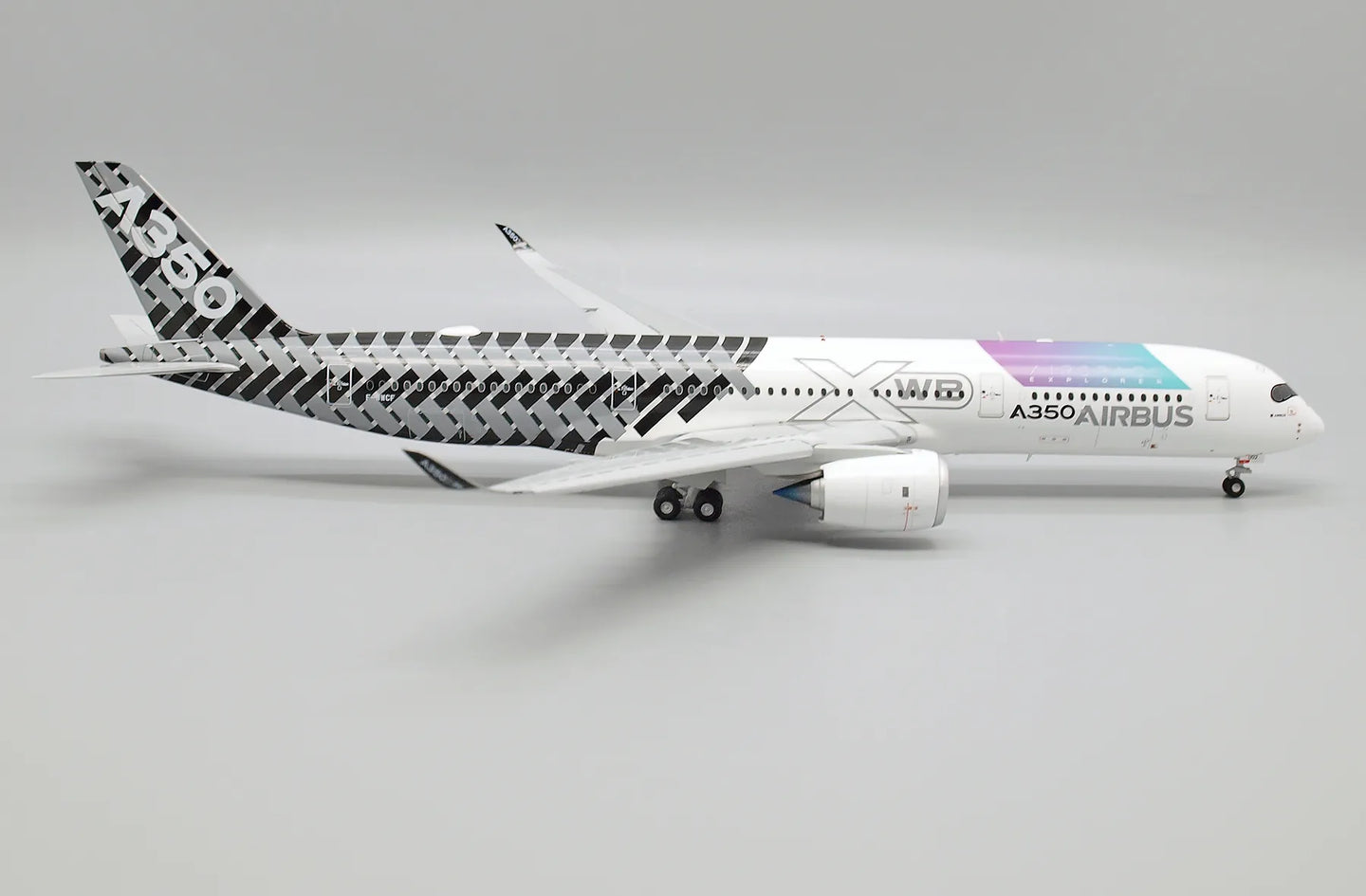 JCWINGS A350 AIRSPACE EXPLORER FLAP DOWN REG: F-WWCF