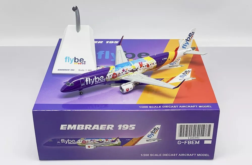 JC WINGS ERJ-195LR FLYBE "KIDS AND TEENS" REG: G-FBEM