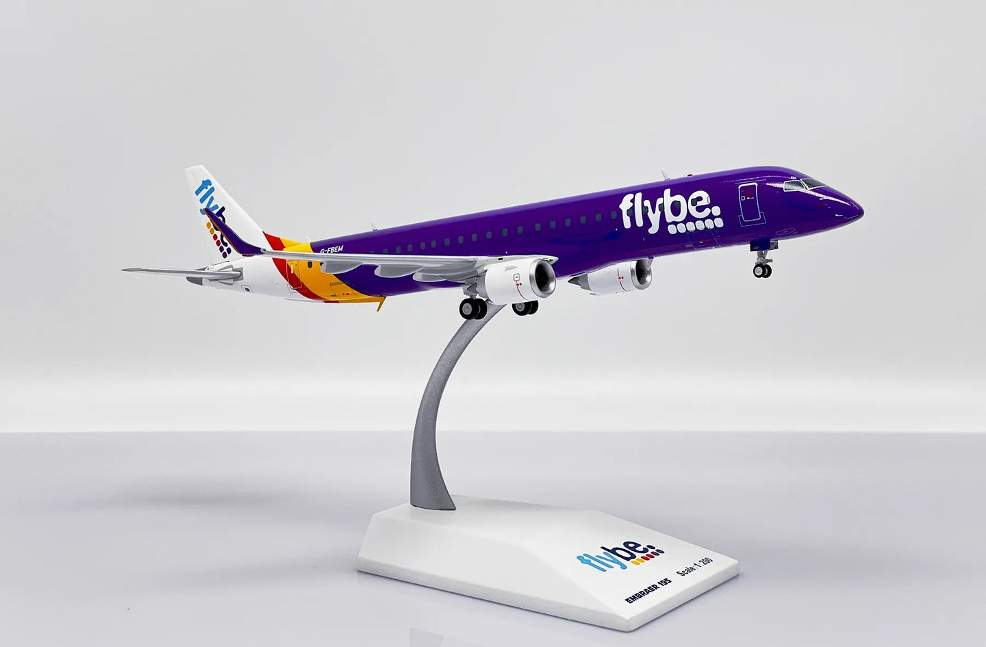 JC WINGS ERJ-195LR FLYBE REG: G-FBEM