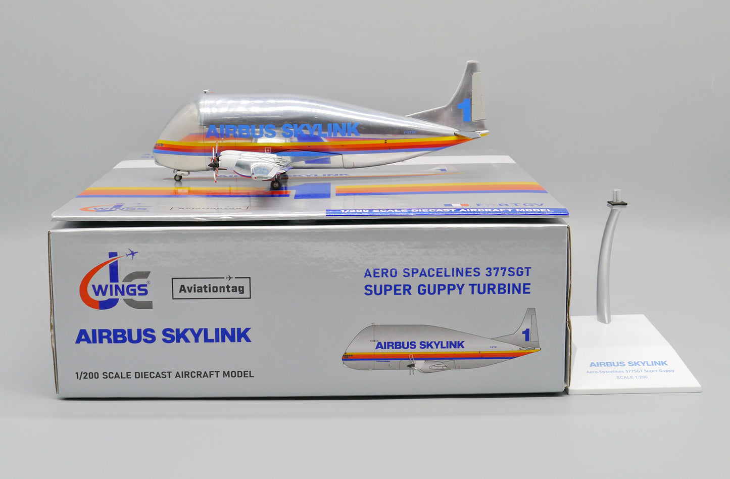 JC WINGS 377SGT SUPER GUPPY AERO-SPACELINES REG: F-BTGV