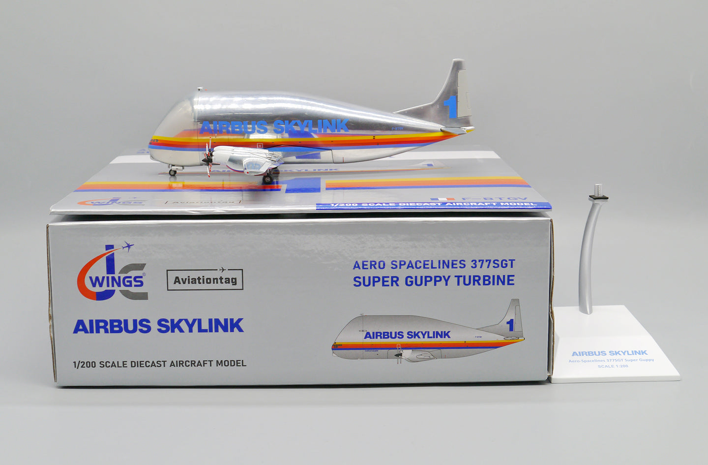 JC WINGS 377SGT SUPER GUPPY AERO-SPACELINES REG: F-BTGV
