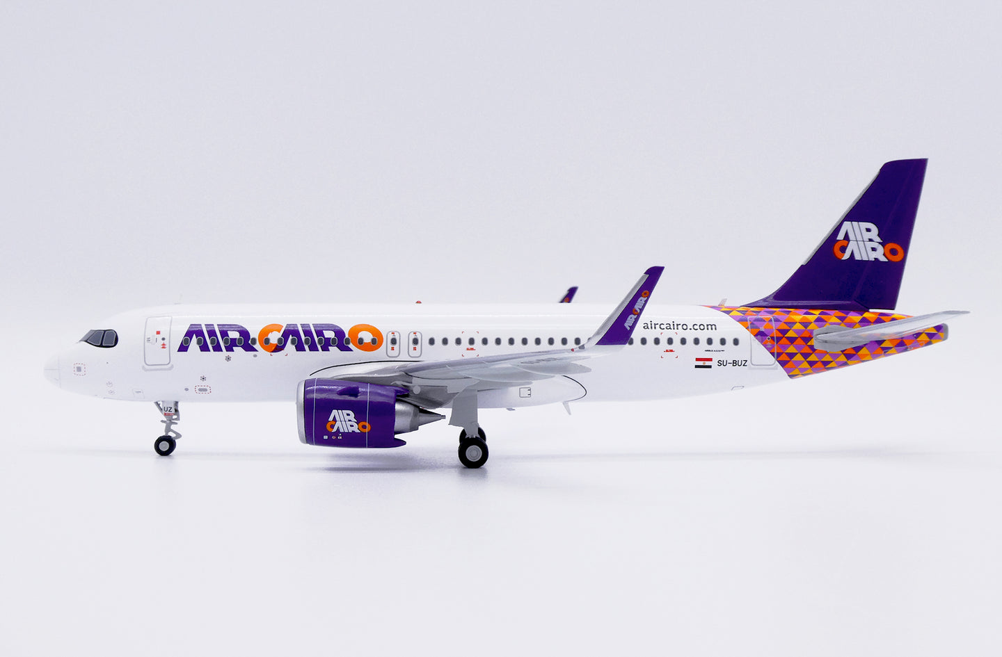 JC WINGS A320NEO AIR CAIRO REG: SU-BUZ