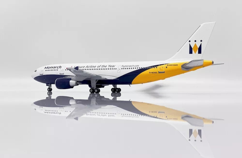 JC WINGS A300-600R MONARCH AIRLINES "LEISURE AIRLINE OF THE YEAR" REG: G-MONS