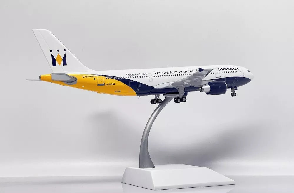JC WINGS A300-600R MONARCH AIRLINES "LEISURE AIRLINE OF THE YEAR" REG: G-MONS