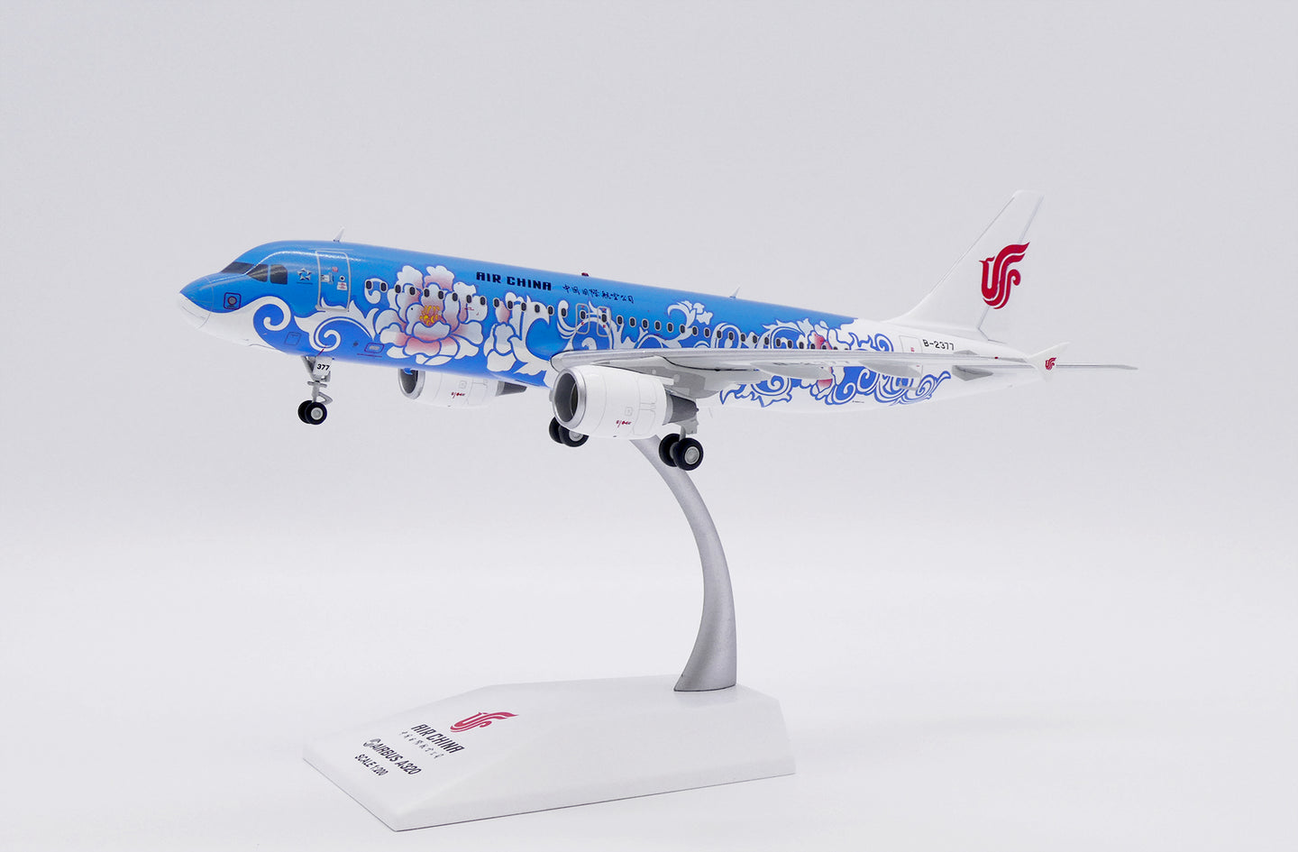 JC WINGS A320 AIR CHINA "BLUE PEONY" REG: B-2377
