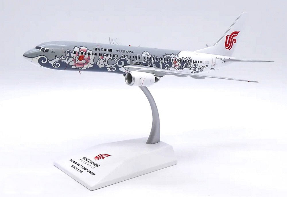 JC WINGS B737-800 CHINA AIR "SILVER PEONY" REG: B-5176