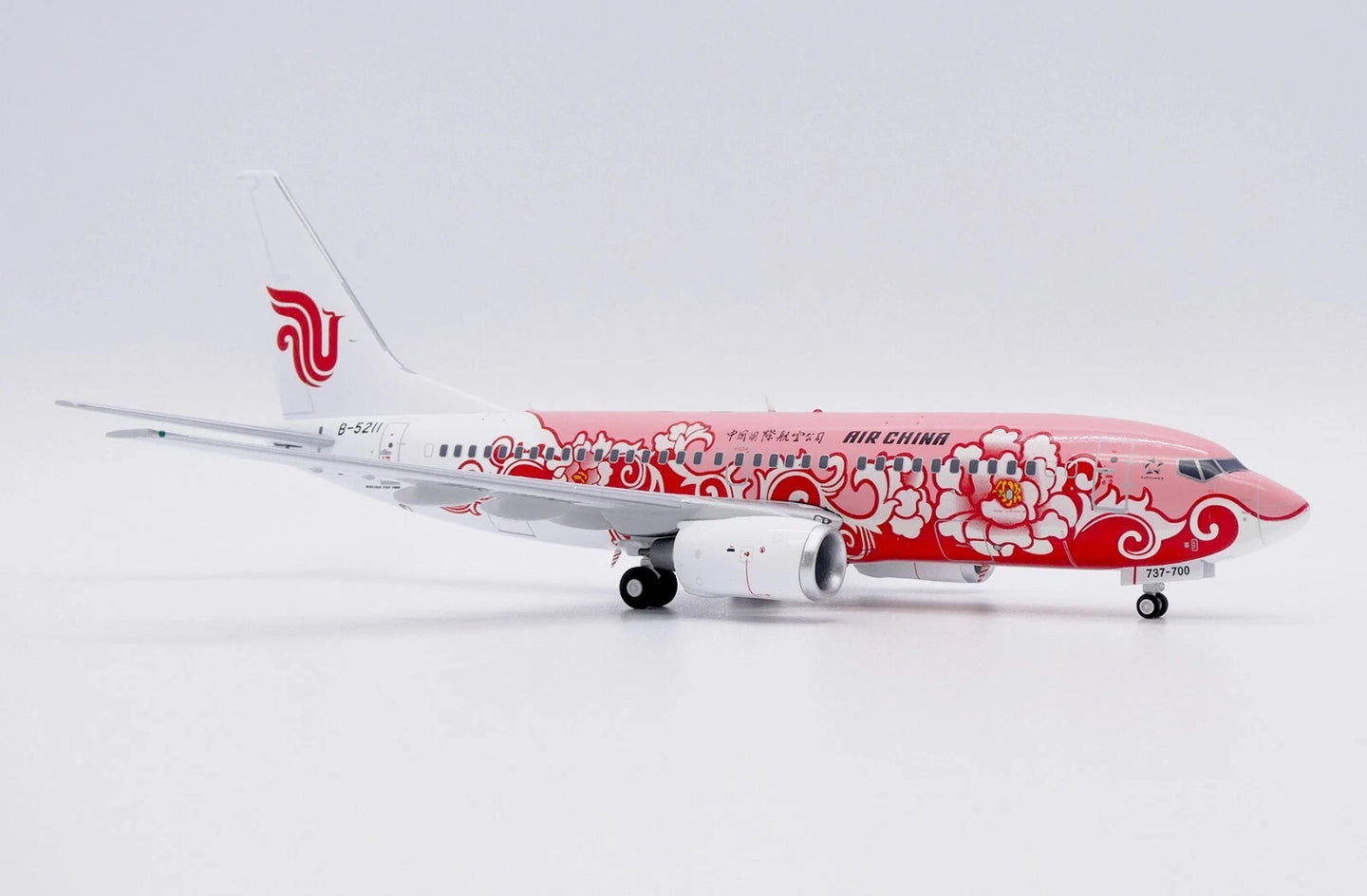 JC WINGS B737-700 AIR CHINA "RED PEONY" REG: B-5211