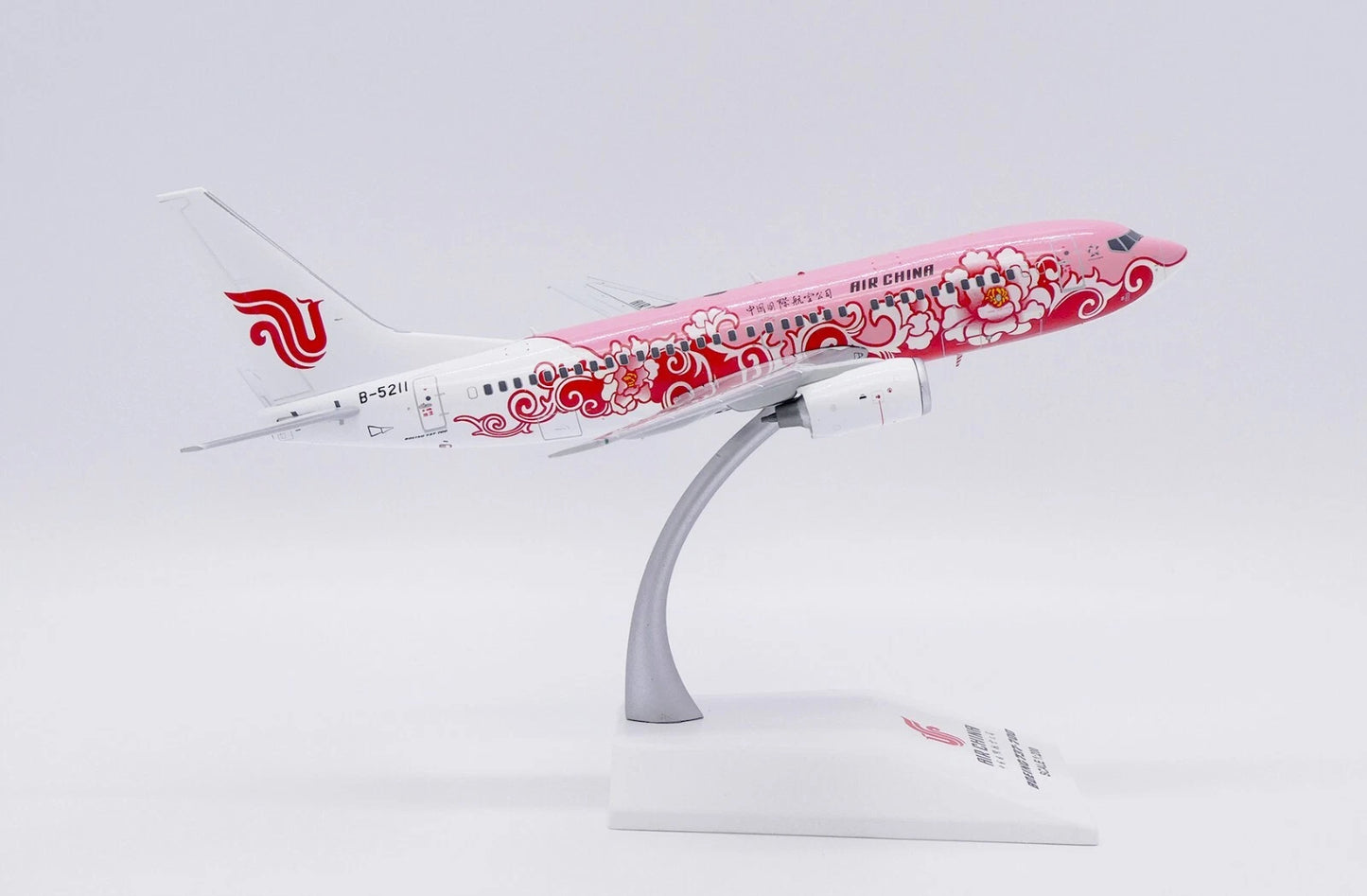JC WINGS B737-700 AIR CHINA "RED PEONY" REG: B-5211