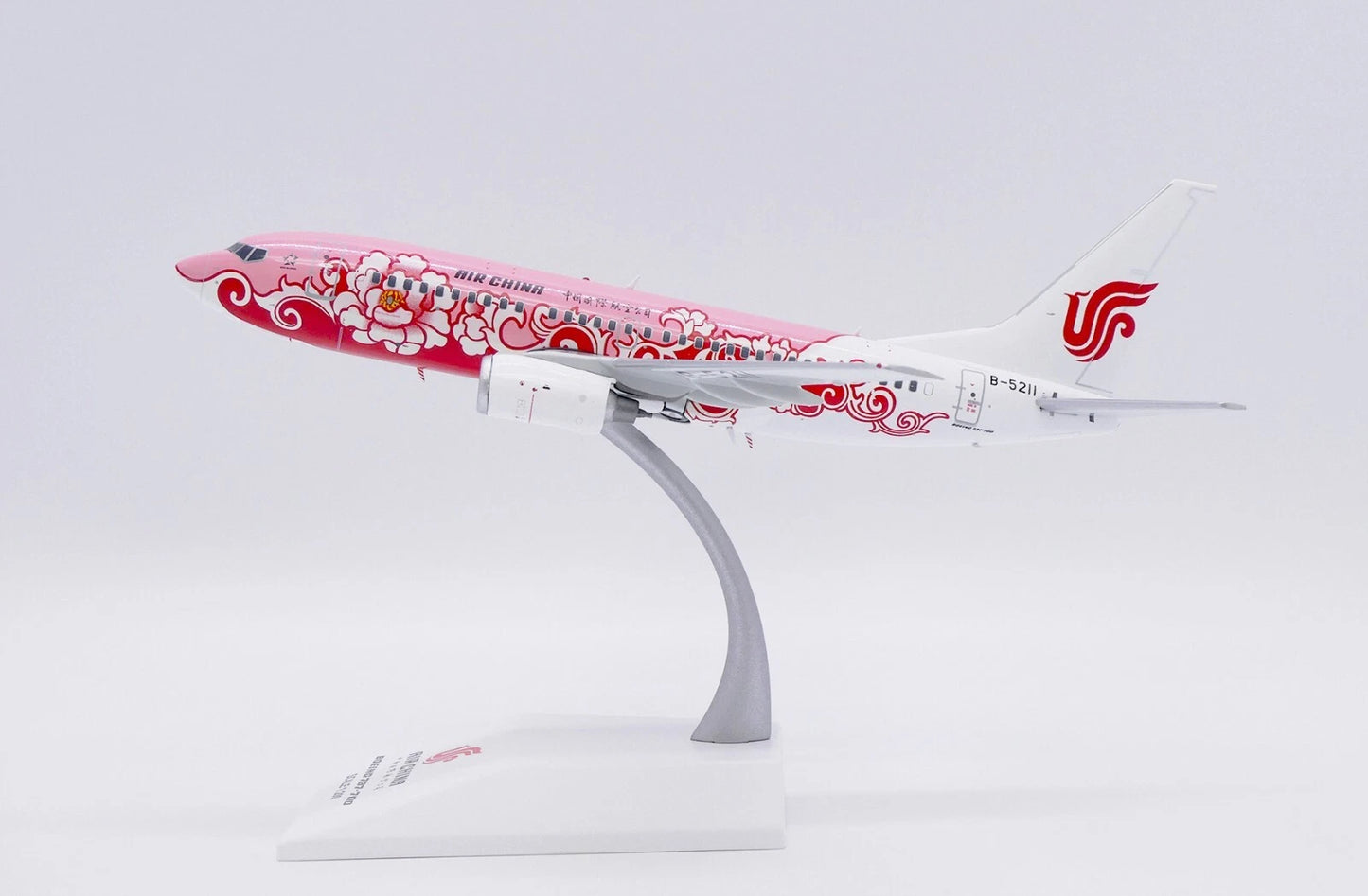 JC WINGS B737-700 AIR CHINA "RED PEONY" REG: B-5211