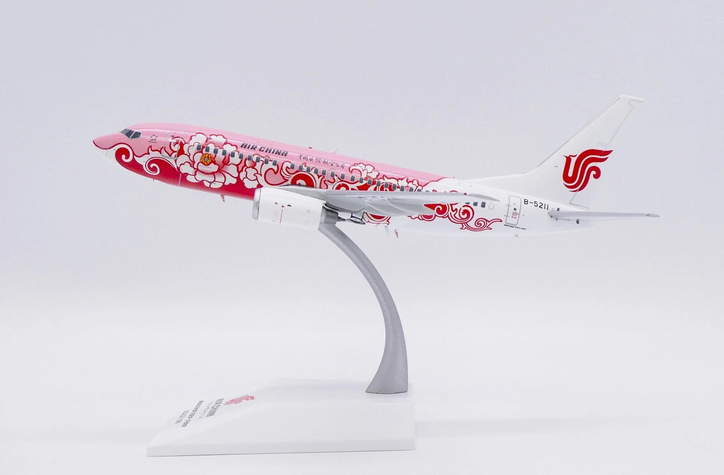 JC WINGS B737-700 AIR CHINA "RED PEONY" REG: B-5211