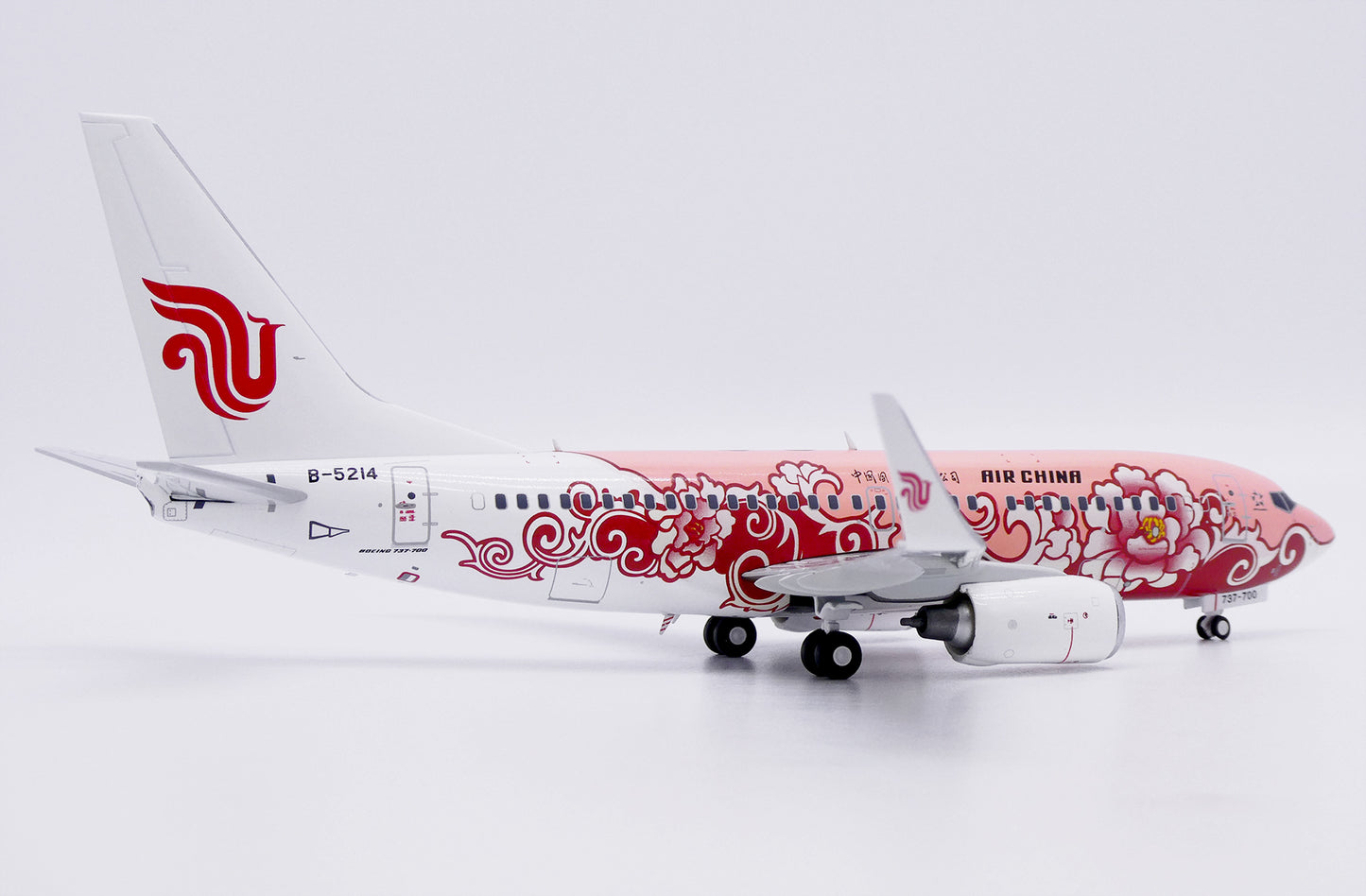 JC WINGS B737-700 AIR CHINA "BROWN PEONY" REG: B-5214