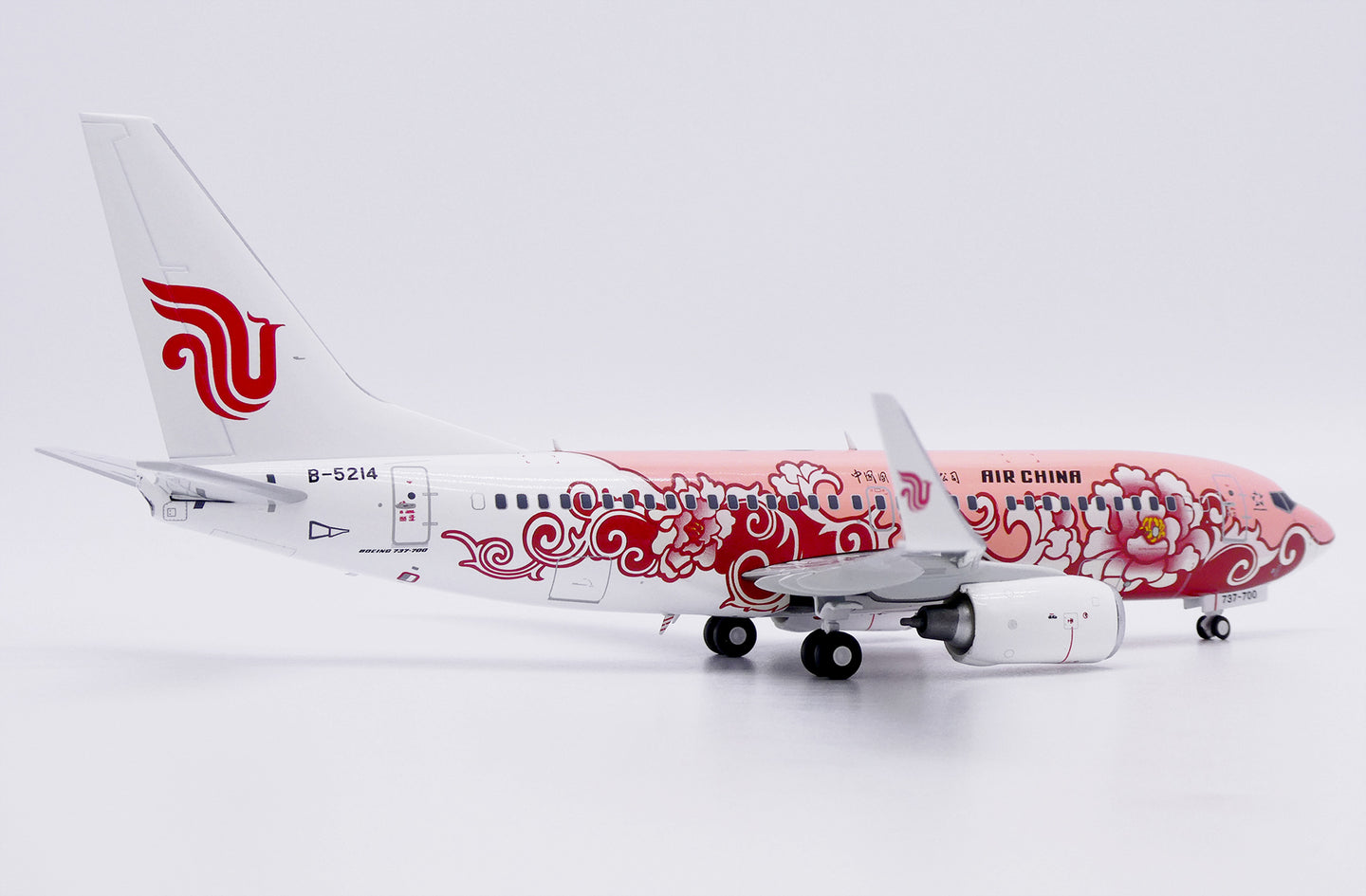 JC WINGS B737-700 AIR CHINA "BROWN PEONY" REG: B-5214