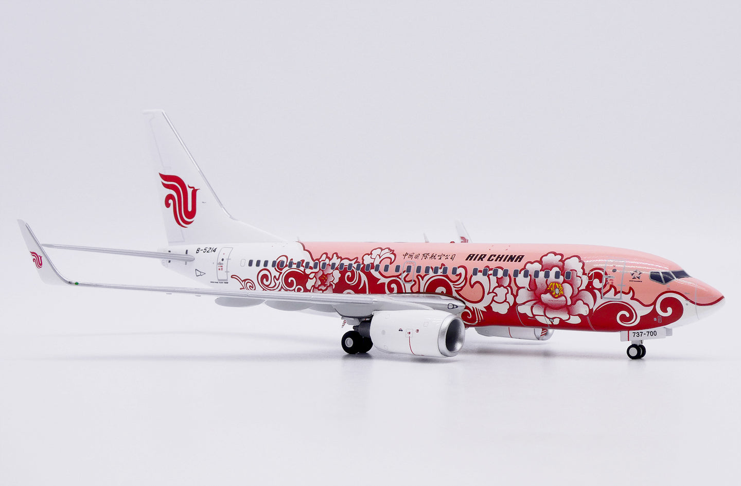 JC WINGS B737-700 AIR CHINA "BROWN PEONY" REG: B-5214