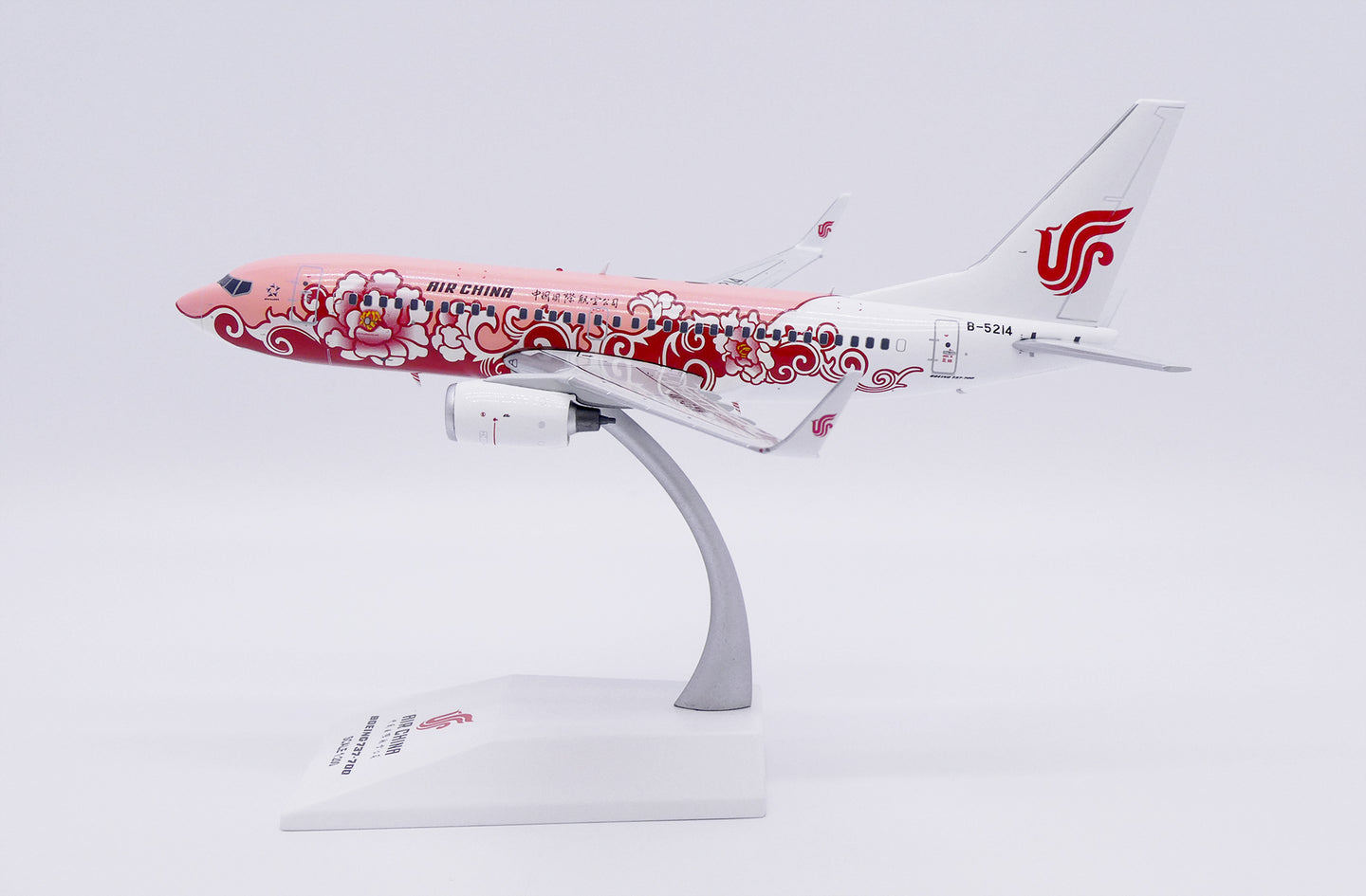 JC WINGS B737-700 AIR CHINA "BROWN PEONY" REG: B-5214
