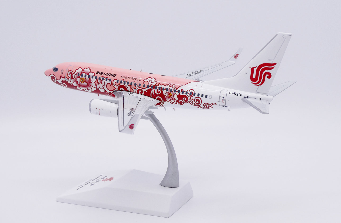 JC WINGS B737-700 AIR CHINA "BROWN PEONY" REG: B-5214