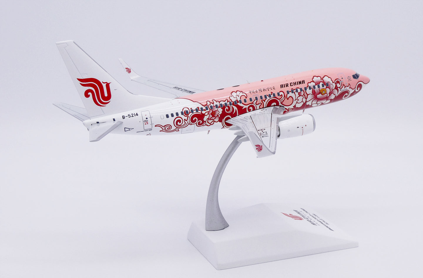 JC WINGS B737-700 AIR CHINA "BROWN PEONY" REG: B-5214