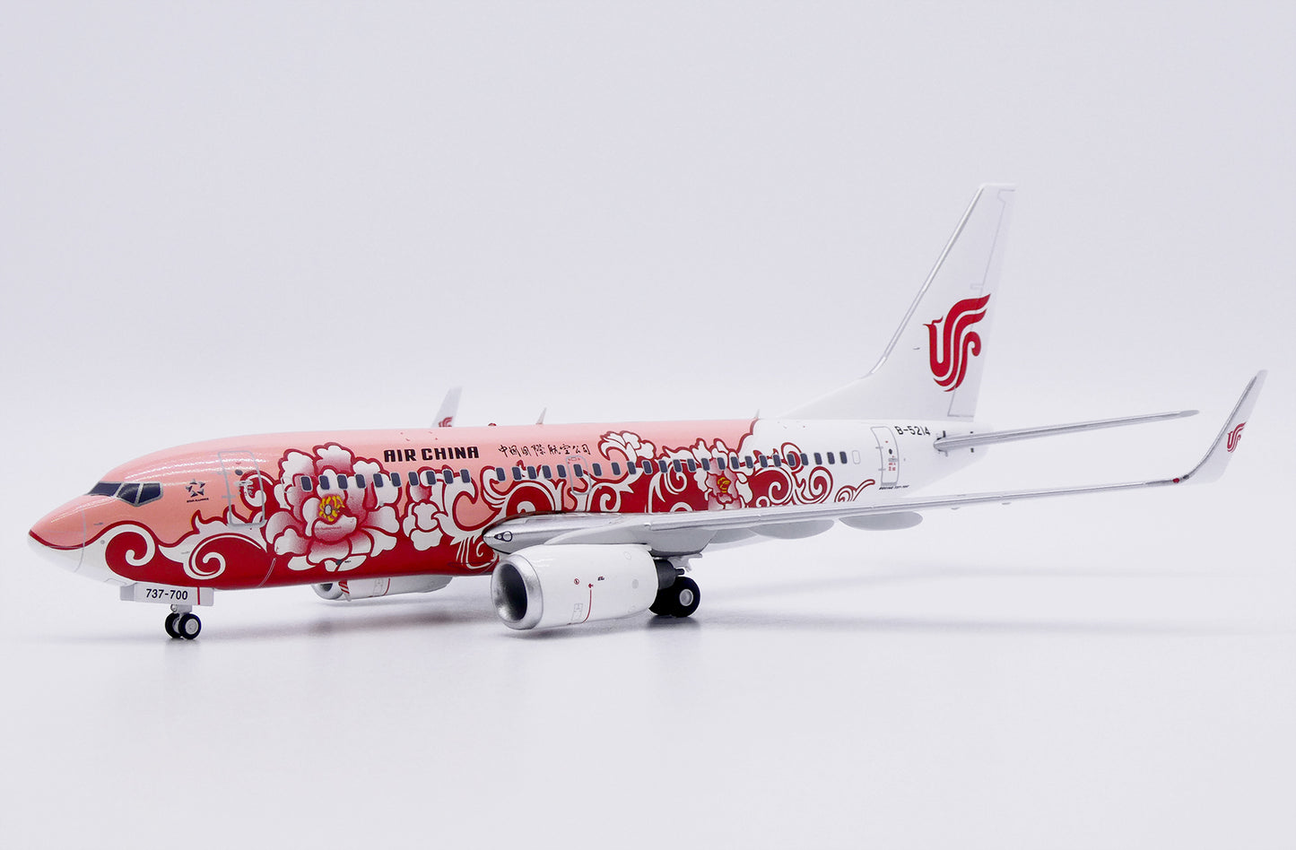 JC WINGS B737-700 AIR CHINA "BROWN PEONY" REG: B-5214