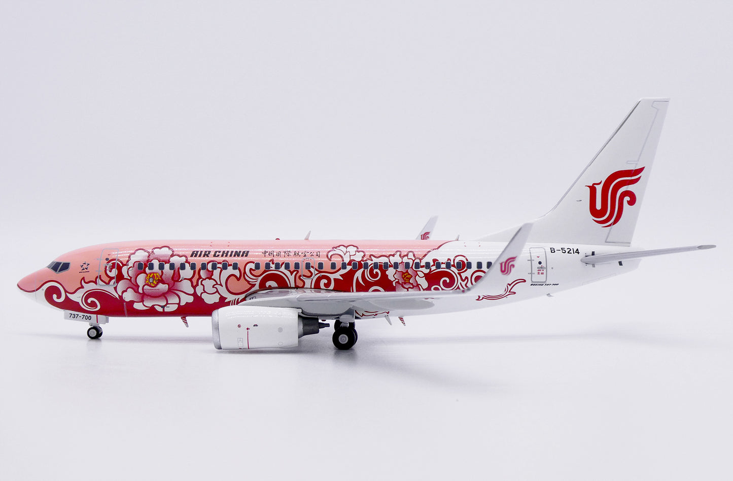 JC WINGS B737-700 AIR CHINA "BROWN PEONY" REG: B-5214