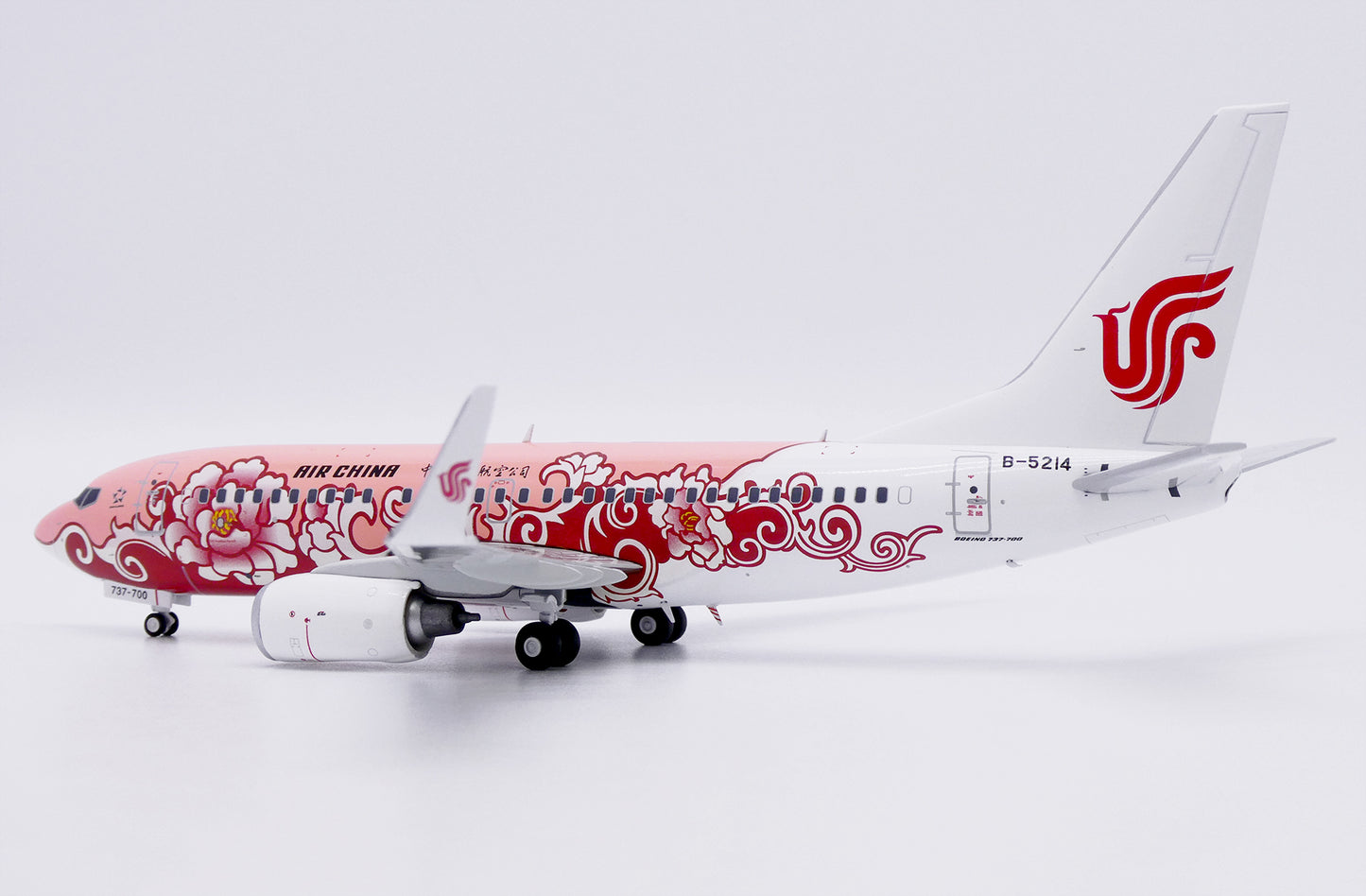JC WINGS B737-700 AIR CHINA "BROWN PEONY" REG: B-5214