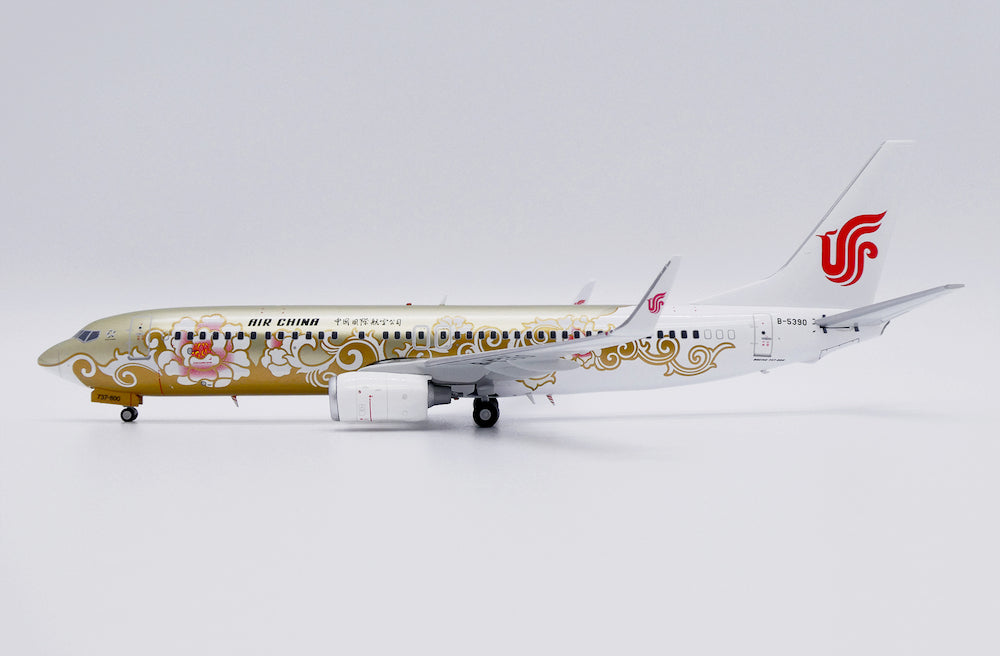 JC WINGS B737-800 AIR CHINA "GOLD PEONY" REG: B-5390