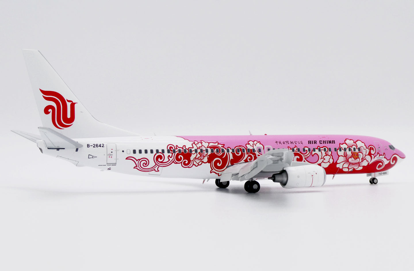 JC WINGS B737-800 AIR CHINA "RED PEONY" REG: B-2642