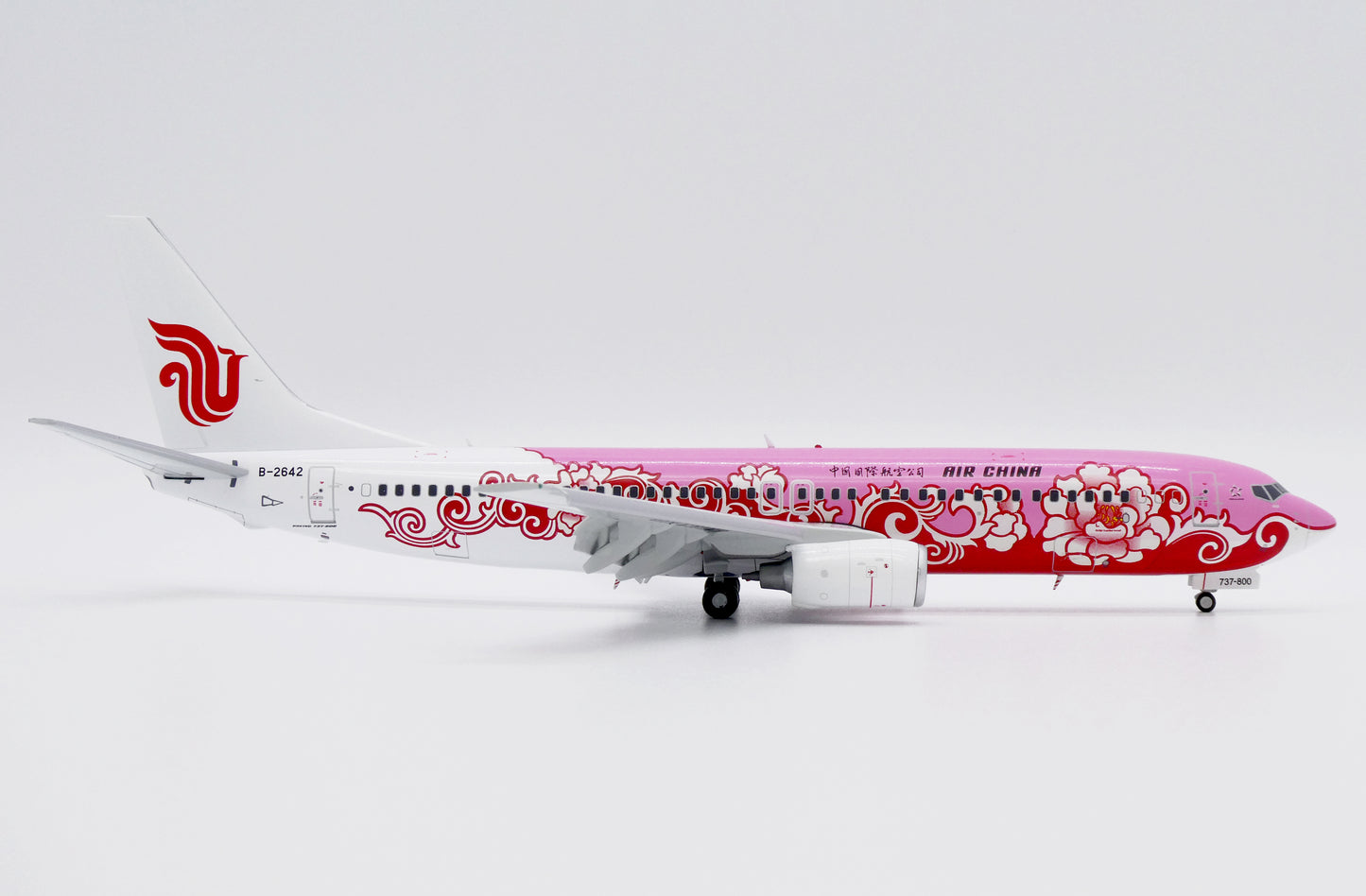 JC WINGS B737-800 AIR CHINA "RED PEONY" REG: B-2642