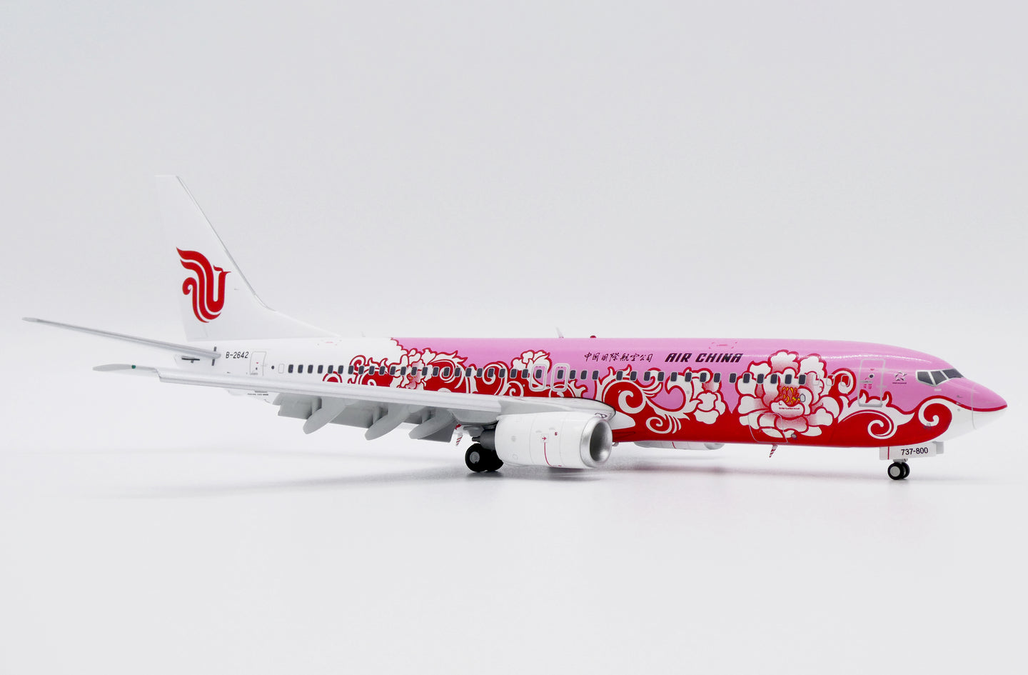 JC WINGS B737-800 AIR CHINA "RED PEONY" REG: B-2642