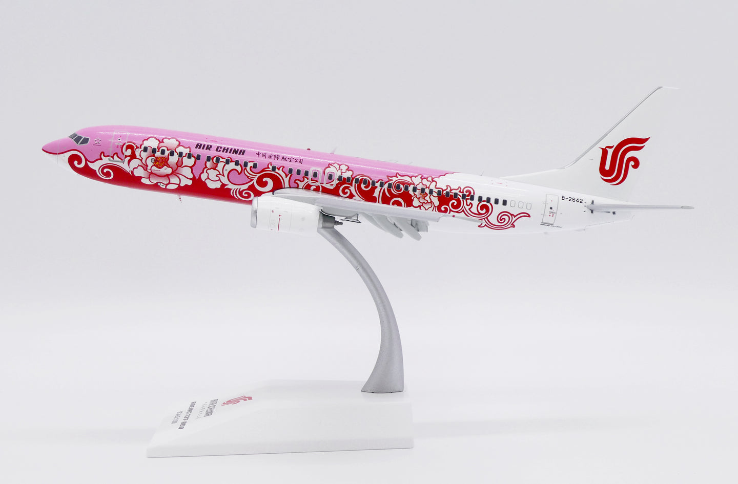 JC WINGS B737-800 AIR CHINA "RED PEONY" REG: B-2642