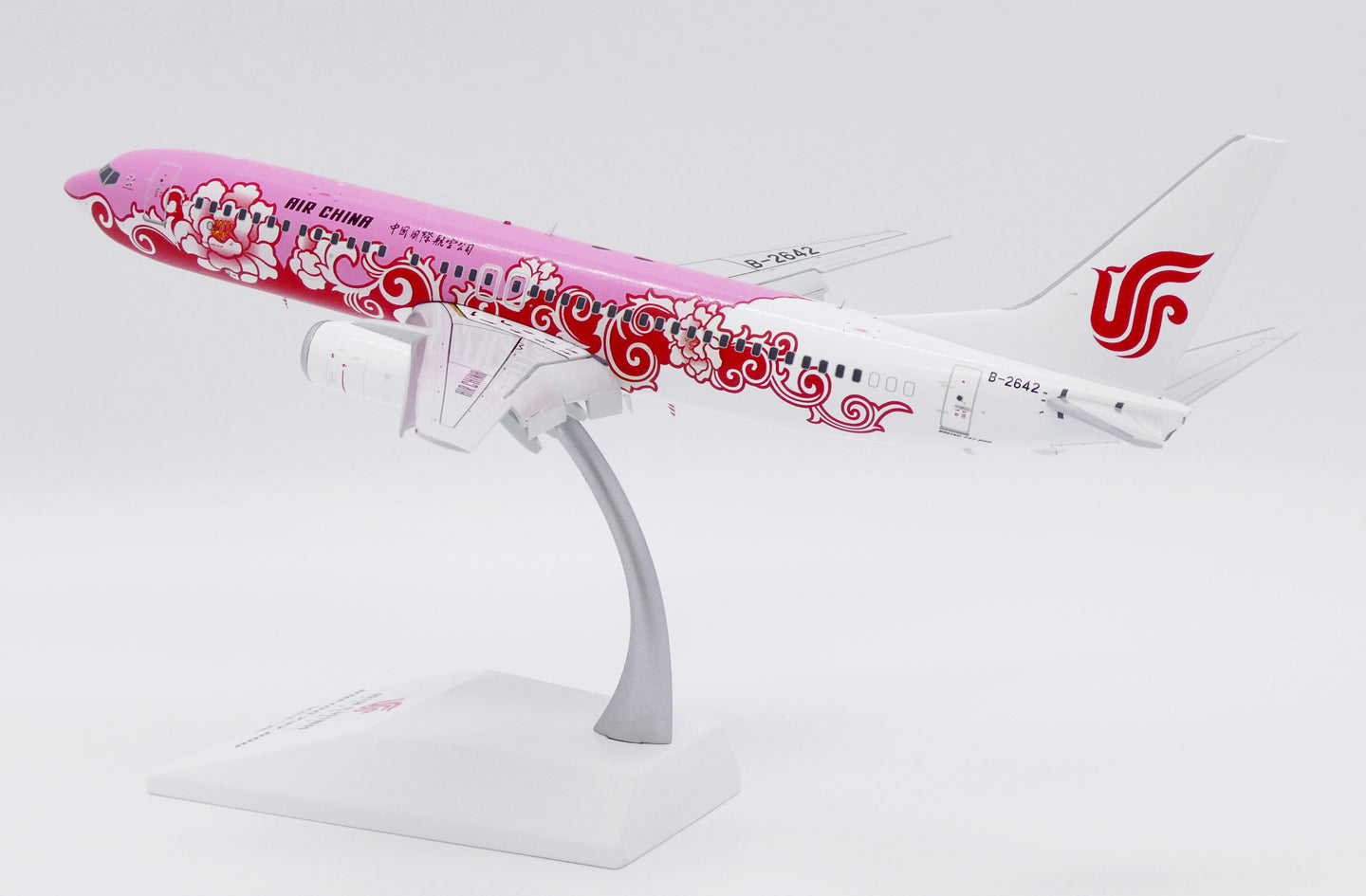 JC WINGS B737-800 AIR CHINA "RED PEONY" REG: B-2642