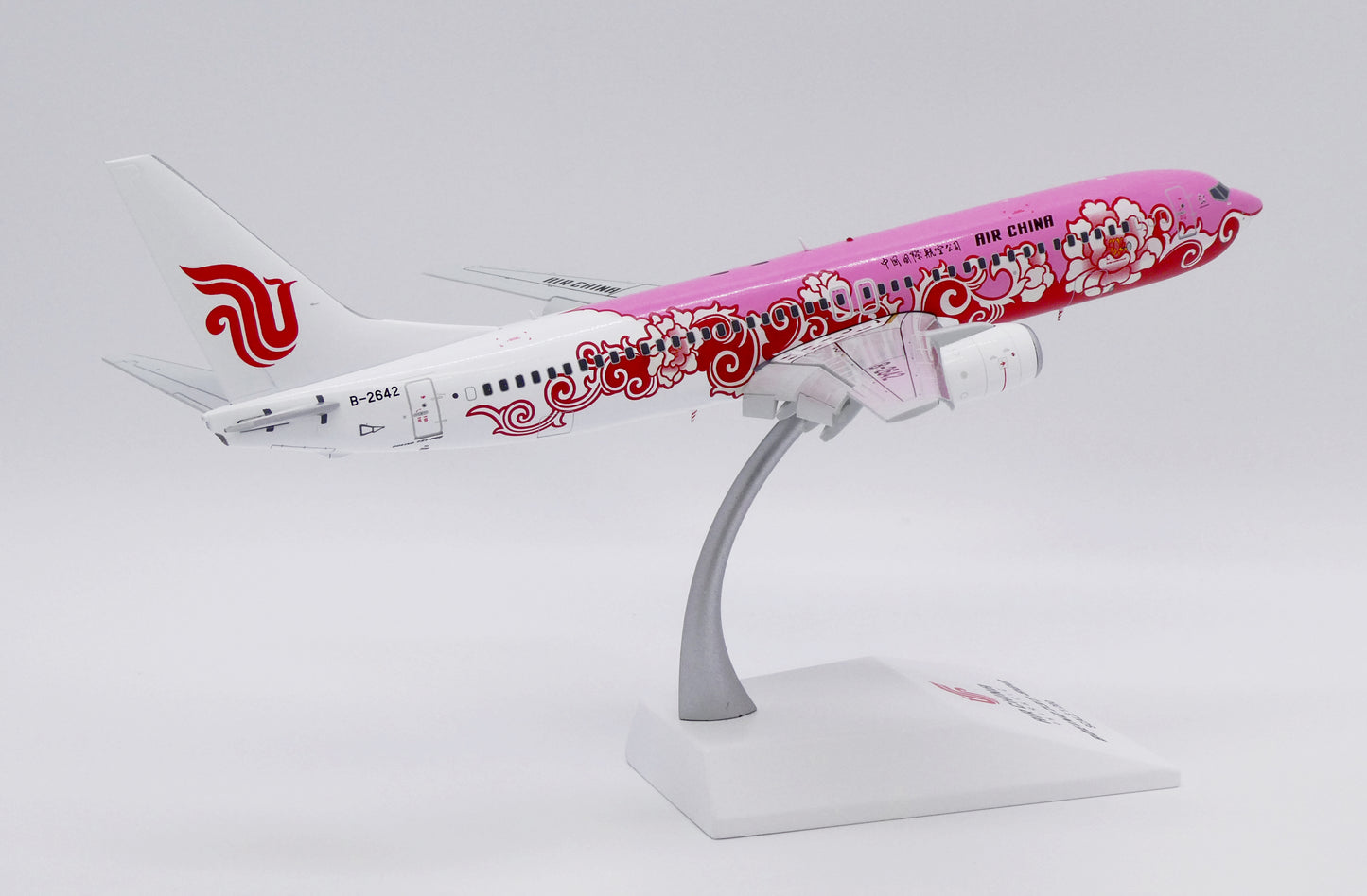 JC WINGS B737-800 AIR CHINA "RED PEONY" REG: B-2642