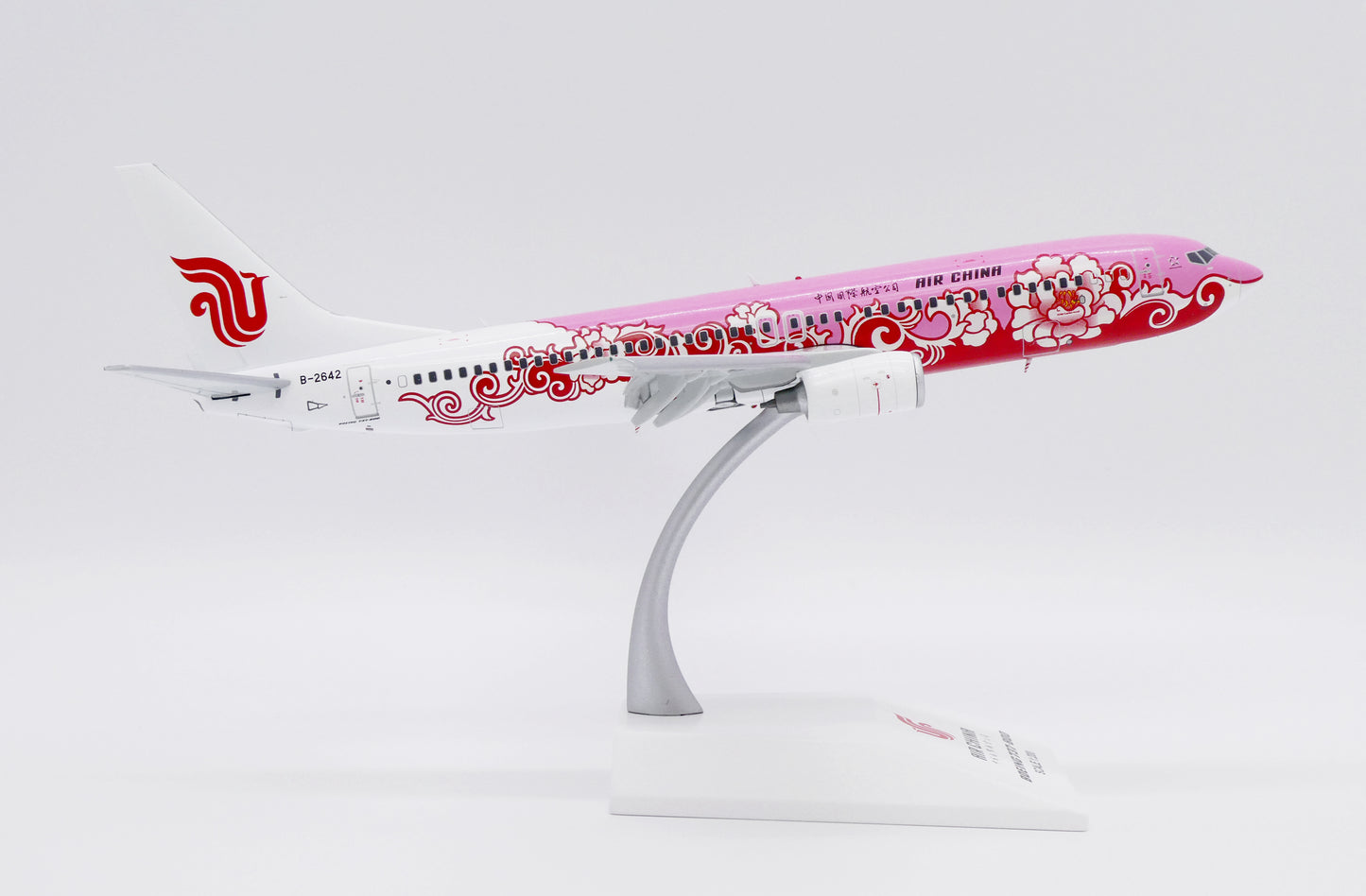 JC WINGS B737-800 AIR CHINA "RED PEONY" REG: B-2642