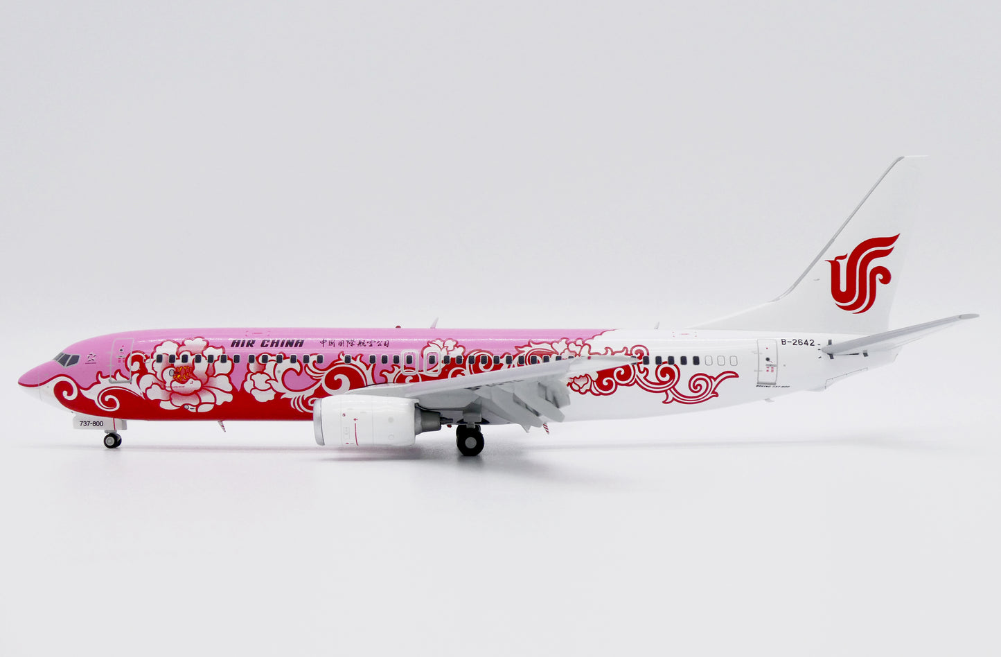 JC WINGS B737-800 AIR CHINA "RED PEONY" REG: B-2642