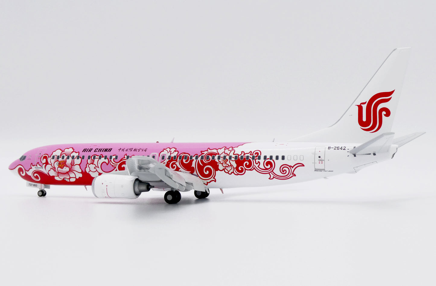 JC WINGS B737-800 AIR CHINA "RED PEONY" REG: B-2642